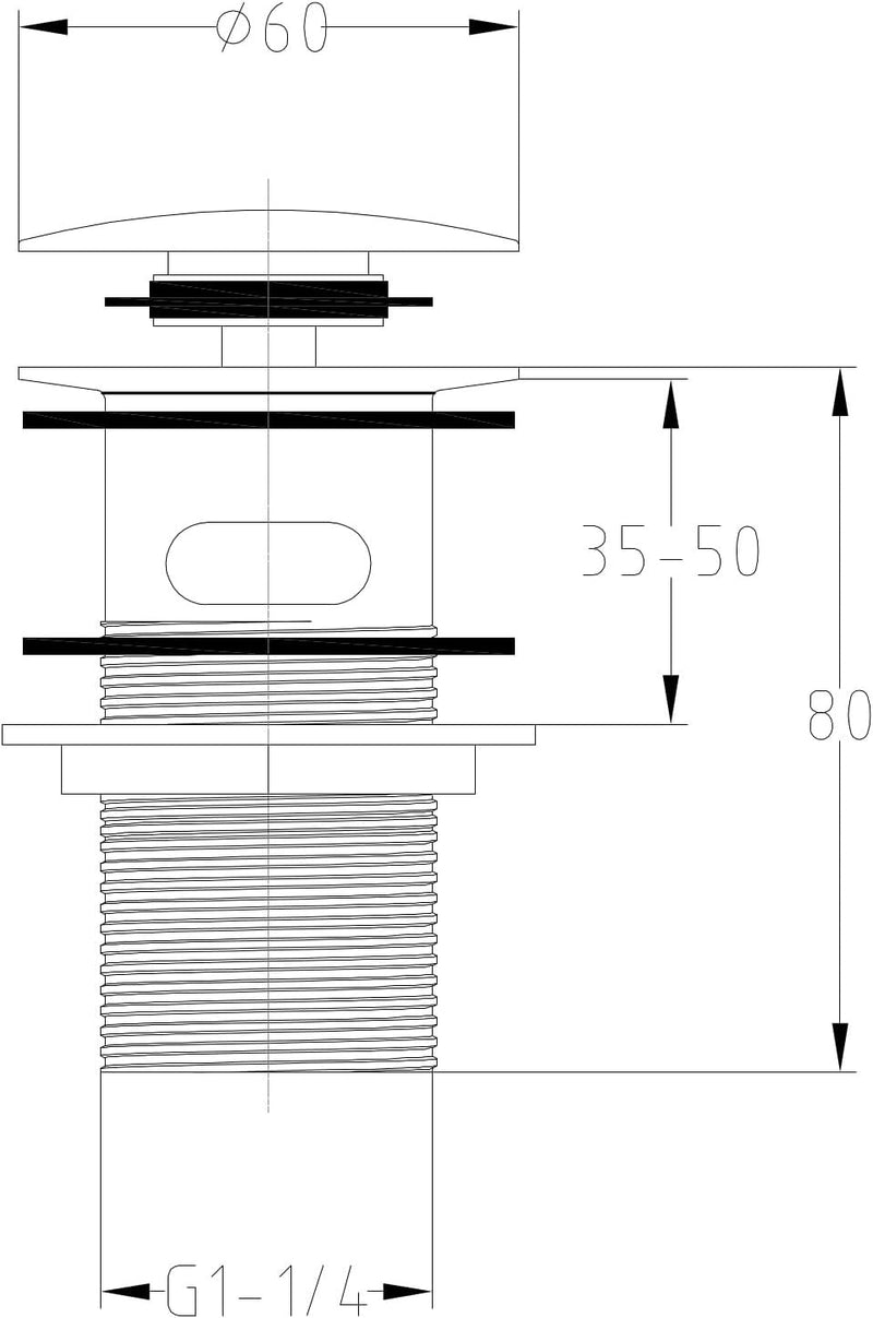 Contemporary Basin Sink Mixer Tap with Pop Up