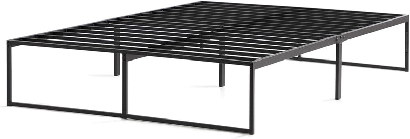 Contemporary Bed Frame Metal with Steel Slats 30