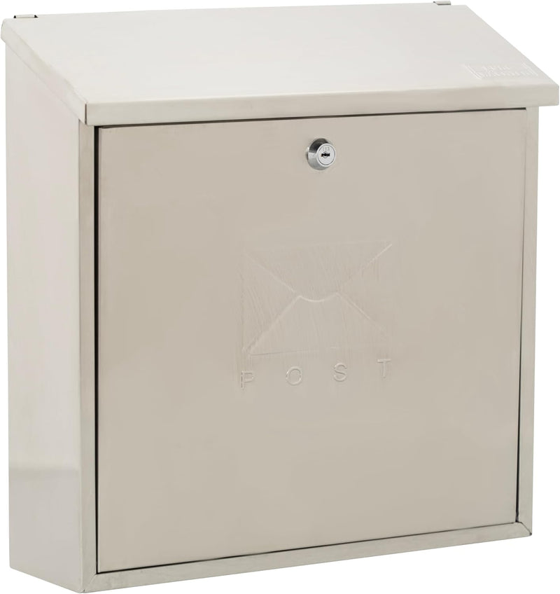 Contemporary Wall Mounted Stainless Steel Lockable Weatherproof