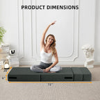 Convertible Folding Sofa Bed-Sleeper Chair with Pillow Modern