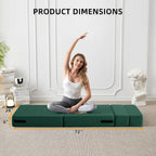 Convertible Folding Sofa Bed-Sleeper Chair with Pillow Modern
