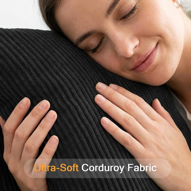 Convertible Sofa Bed Corduroy Floor Boneless Couch