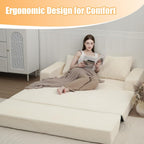 Convertible Sofa Bed Corduroy Folding Floor Couch