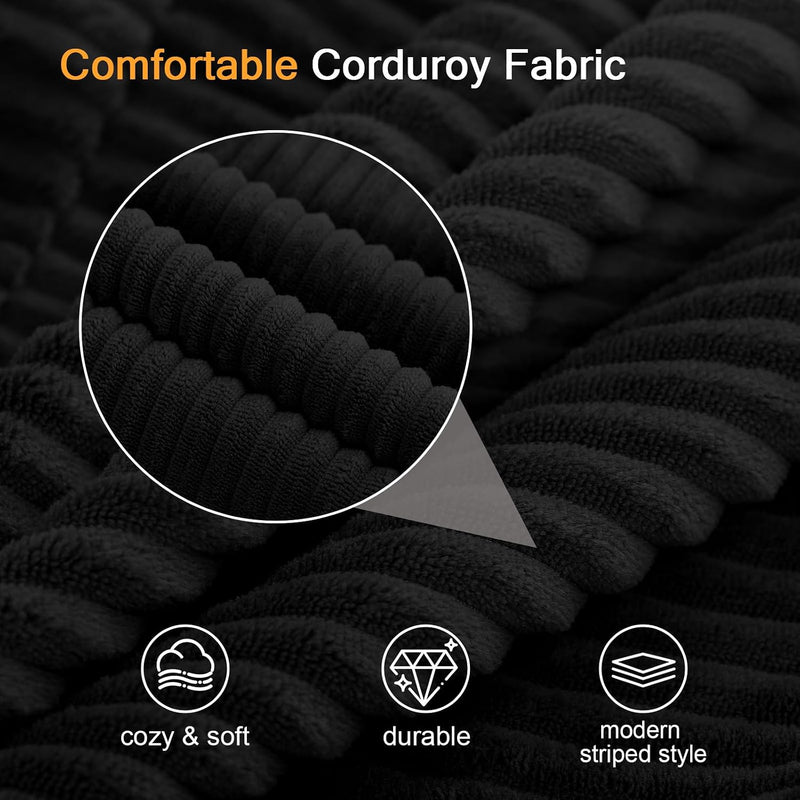 Convertible Sofa Bed Corduroy Folding Floor Couch