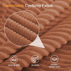 Convertible Sofa Bed Corduroy Folding Floor Couch