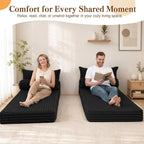 Convertible Sofa Bed Split Floor Boneless Couch