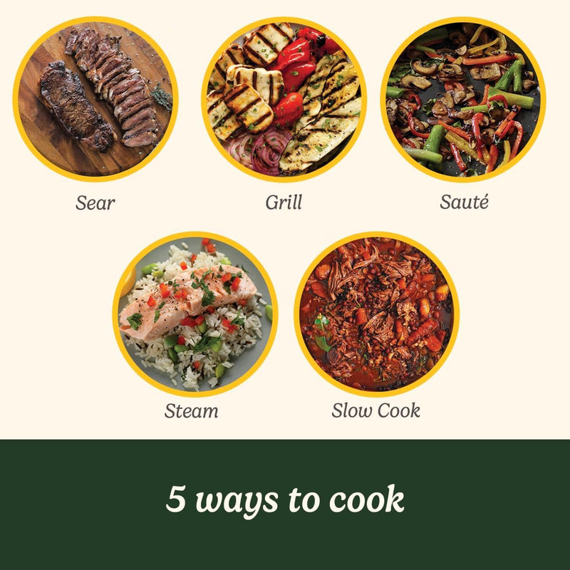 Cook in 5 in 1 Multi Cooker Grill