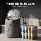 Cooler Backpack Insulated 30L Cool Bag Rucksack Back