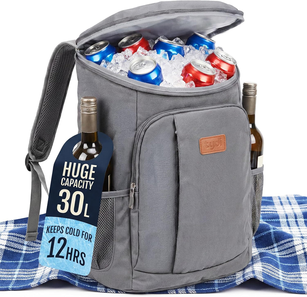 Cooler Backpack Insulated 30L Cool Bag Rucksack Back