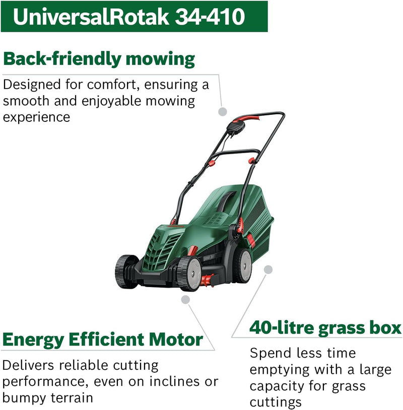 Corded Lawnmower Universalrotak 34-410