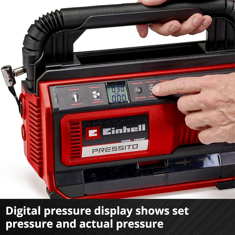 Cordless Hybrid Air Compressor 18V Pxc Without Battery
