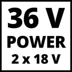Cordless Lawnmower 36V Power X-Change 33.5CM Cutting Width