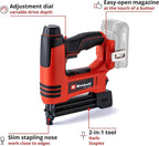 Cordless Nail Gun 18V Power X-Change 2-In-1 Brad