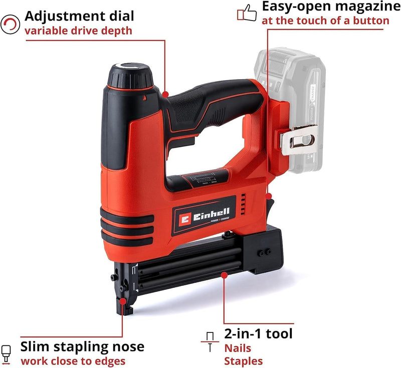 Cordless Nail Gun Te-Cn 18 Li-Solo Pxc 18