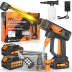 Cordless Pressure Washer 6-In-1 Portable Battery Power