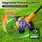 Cordless Strimmer with 2 X 2.0ah Battery