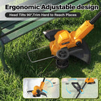 Cordless Strimmer with 2 X 2.0ah Battery