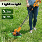 Cordless Strimmer with 2 X 2.0ah Battery