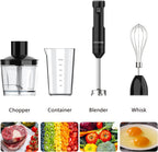 Cordless Variable Speed Hand Blender Immersion Rechargeable