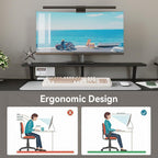 Corner Computer Desk with Drawers Reversible L