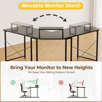 Corner Desk 50" L Shaped Gaming