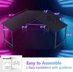 Corner Desk 50" L Shaped Gaming