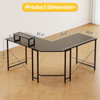 Corner Desk 50" L Shaped Gaming