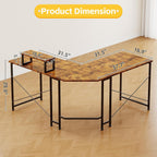 Corner Desk 50" L Shaped Gaming