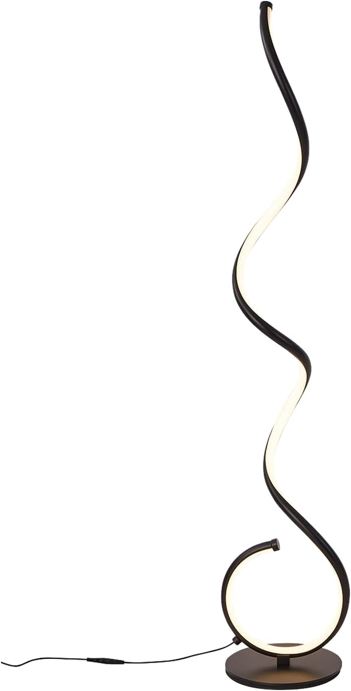 Corner Floor Lamp-Standing Lamp for Living Room Adjustable