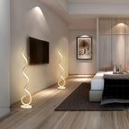 Corner Floor Lamp-Standing Lamp for Living Room Adjustable