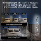 Corner Floor Lamp-Standing Lamp for Living Room Adjustable