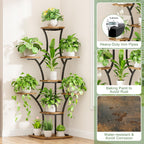 Corner Plant Stand with Grow Lights 52.7