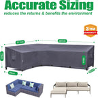 Corner Sofa Cover Waterproof 600d