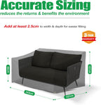 Corner Sofa Cover Waterproof 600d