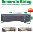 Corner Sofa Cover Waterproof 600d