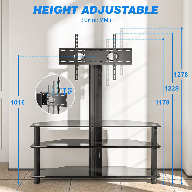 Corner TV Stand for 32-70 Inch LED LCD