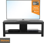 Corner TV Stand Oak Effect Unit for Up
