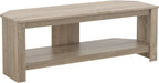 Corner TV Stand Oak Effect Unit for Up