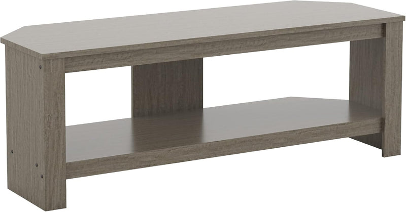Corner TV Stand Oak Effect Unit for Up
