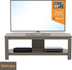Corner TV Stand Oak Effect Unit for Up