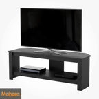 Corner TV Stand Oak Effect Unit for Up