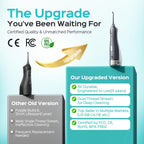 Coslus Water Dental Flosser for Teeth Cordless: Portable