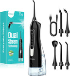 Coslus Water Dental Flosser for Teeth Cordless: Portable