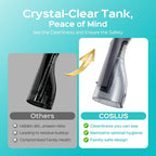 Coslus Water Dental Flosser for Teeth Cordless: Portable