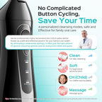 Coslus Water Dental Flosser for Teeth Cordless: Portable