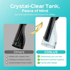 Coslus Water Dental Flosser for Teeth Cordless: Portable