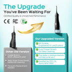 Coslus Water Dental Flosser for Teeth Cordless: Portable