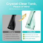 Coslus Water Dental Flosser for Teeth Cordless: Portable