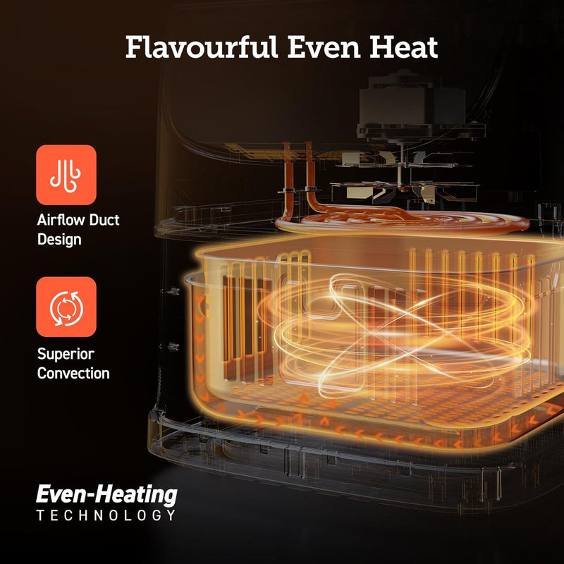 Air Fryers Oven 5.5L Xxl Oil Free Fryer