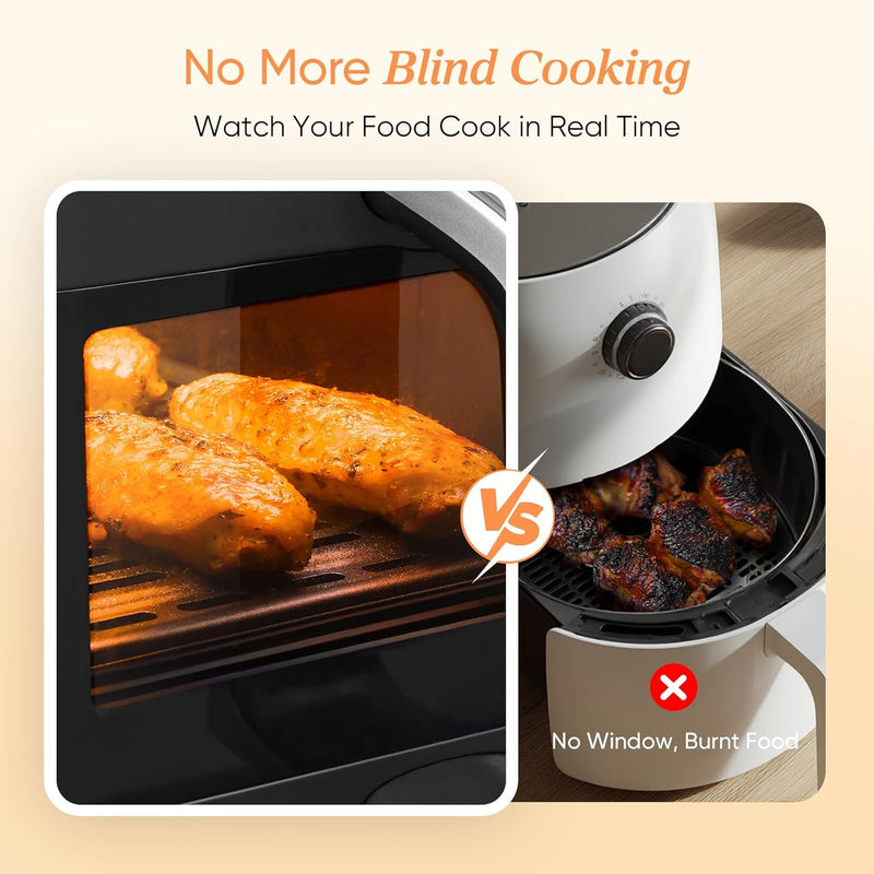 Air Fryers Oven 5.5L Xxl Oil Free Fryer